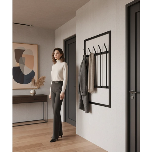 Wieszak ścienny metalowy Rozmiary Kolory WM-3